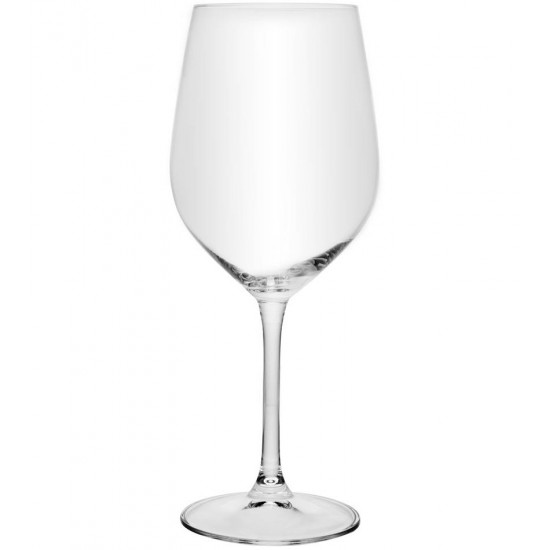 Jogo 6 Tacas 480ml Para Vinho Crex Cristal Ecológico